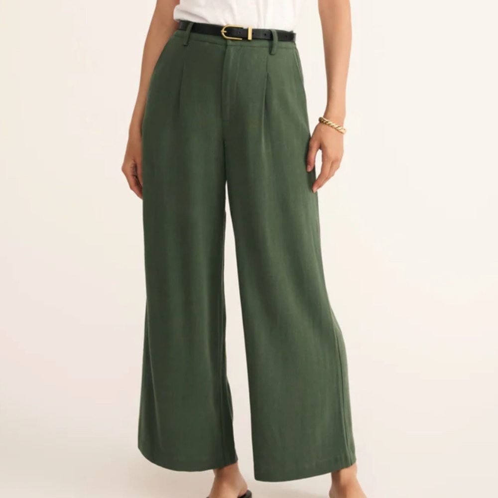 NWT Z Supply Vista Pant, Dark Agave, Medium